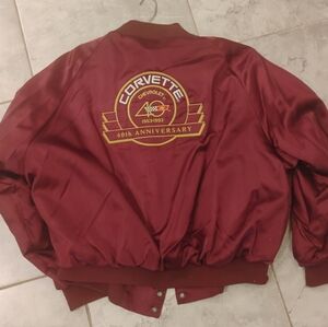 Corvette C4 1993 40th Anniversary Satin Jacket 3XL